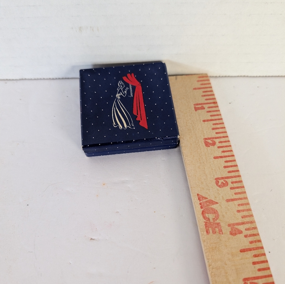 Vintage Compact Paper " Evening In Paris" Rouge Intact Parisian Lady - Picture 5 of 5